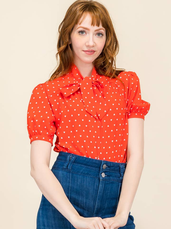 Blusa de San Valentín EBJT247-1 para venta al por mayor de Tulip.B