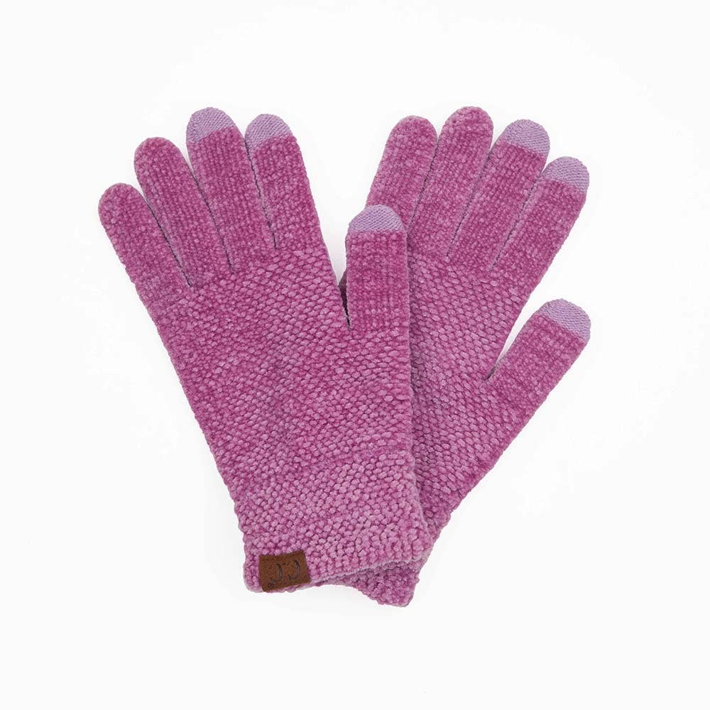 Hana - Wholesale Gloves - Women's - C.C Eco Friendly Chenille Gloves7