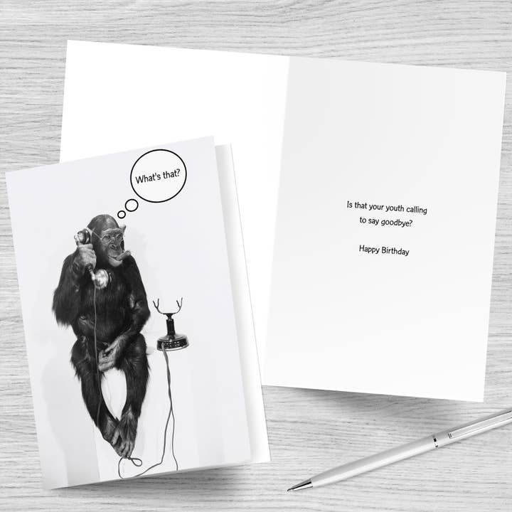 Northern Exposure - Wholesale Birthday Card - Youth Calling Happy Birthday Greeting Card2