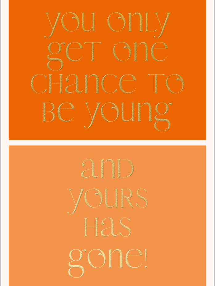 Chans att vara ung för wholesale av Abacus Cards and Clare Maddicott Publications