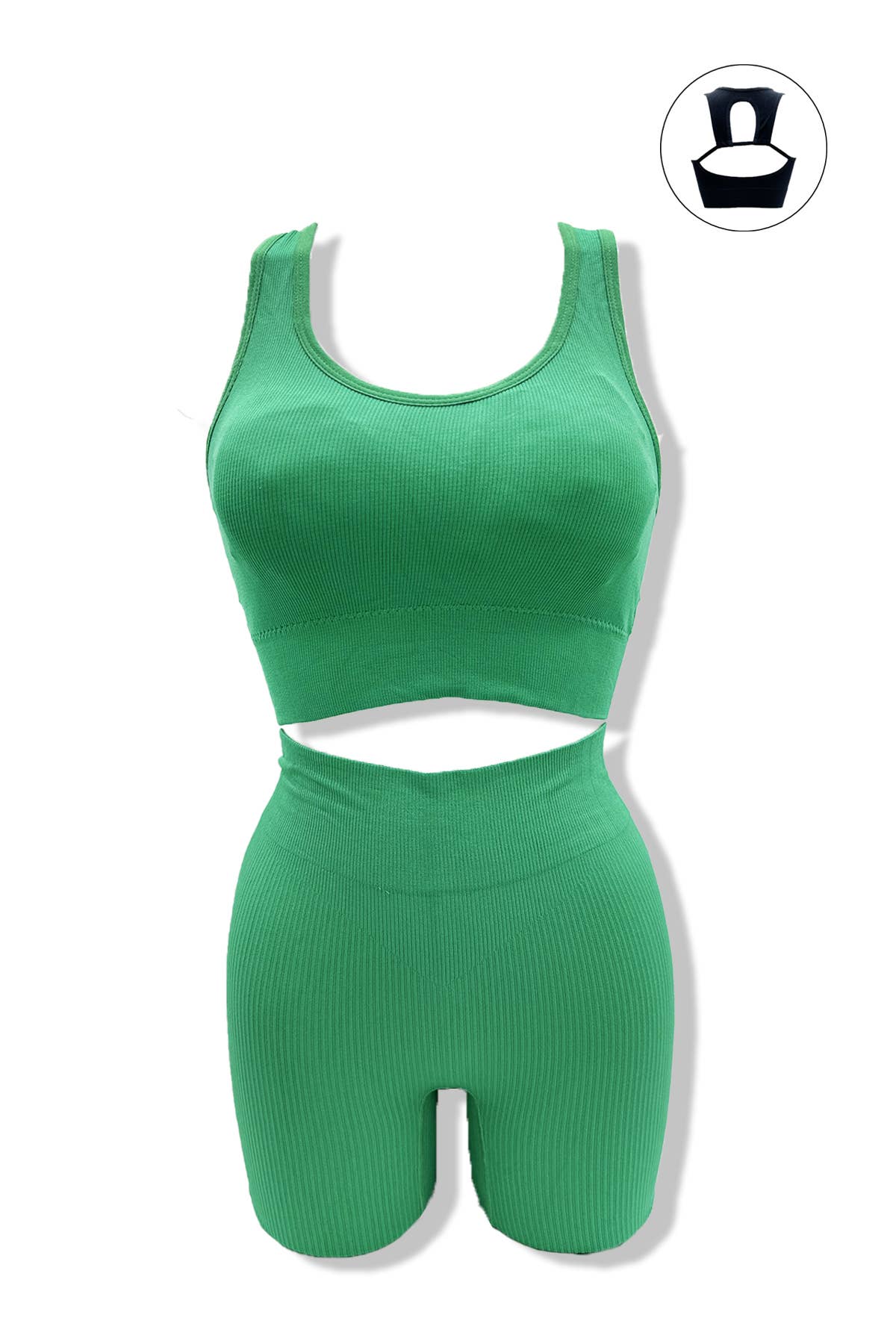 Belle Com'Elle - Wholesale Activewear Set - Women's - Ribbed Sports Set3