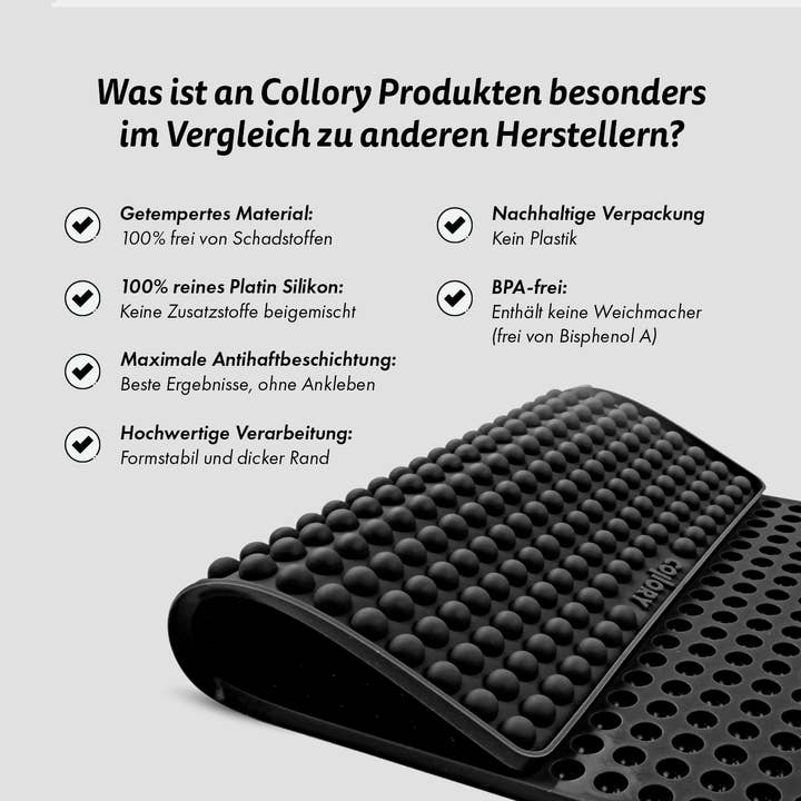 Collory - Wholesale Baking Sheet/Mat - Hemisphere baking mats in (mini, medium, large)82