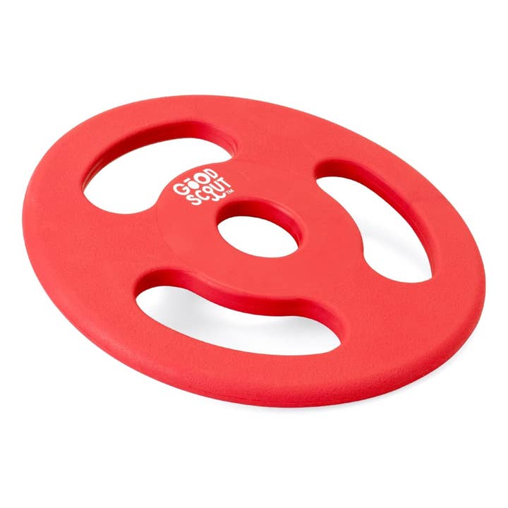 Good Scout Natural Rubber Frisbee Dog Toy, Non-Toxic for wholesale by Crover