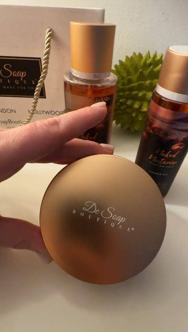 De Soap Boutique TM - Venta al por mayor Crema corporal - Manteca corporal Naked Nectarine9