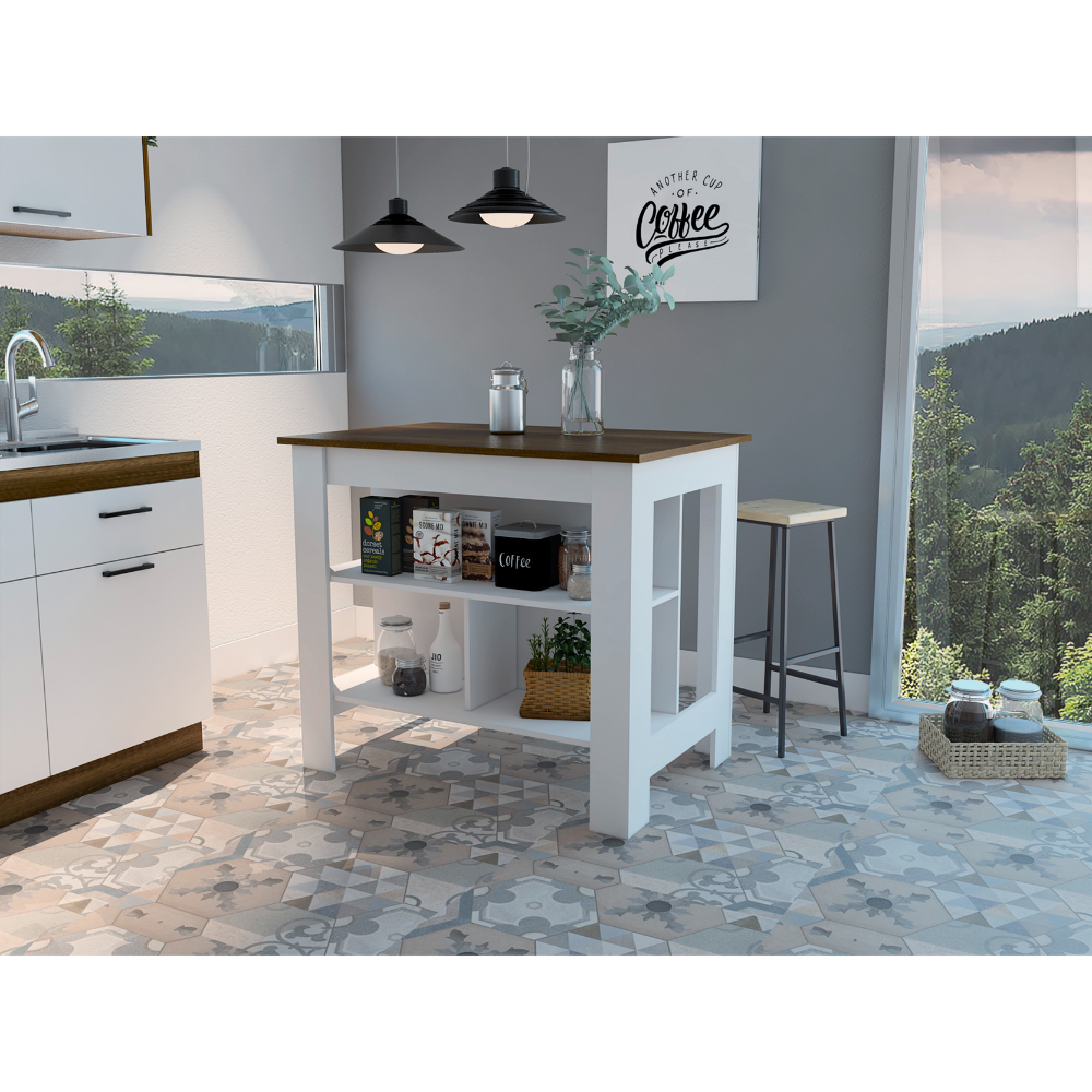 TUHOME FURNITURE - Wholesale Keukenopslag/organizer - Mancini Keukeneiland1