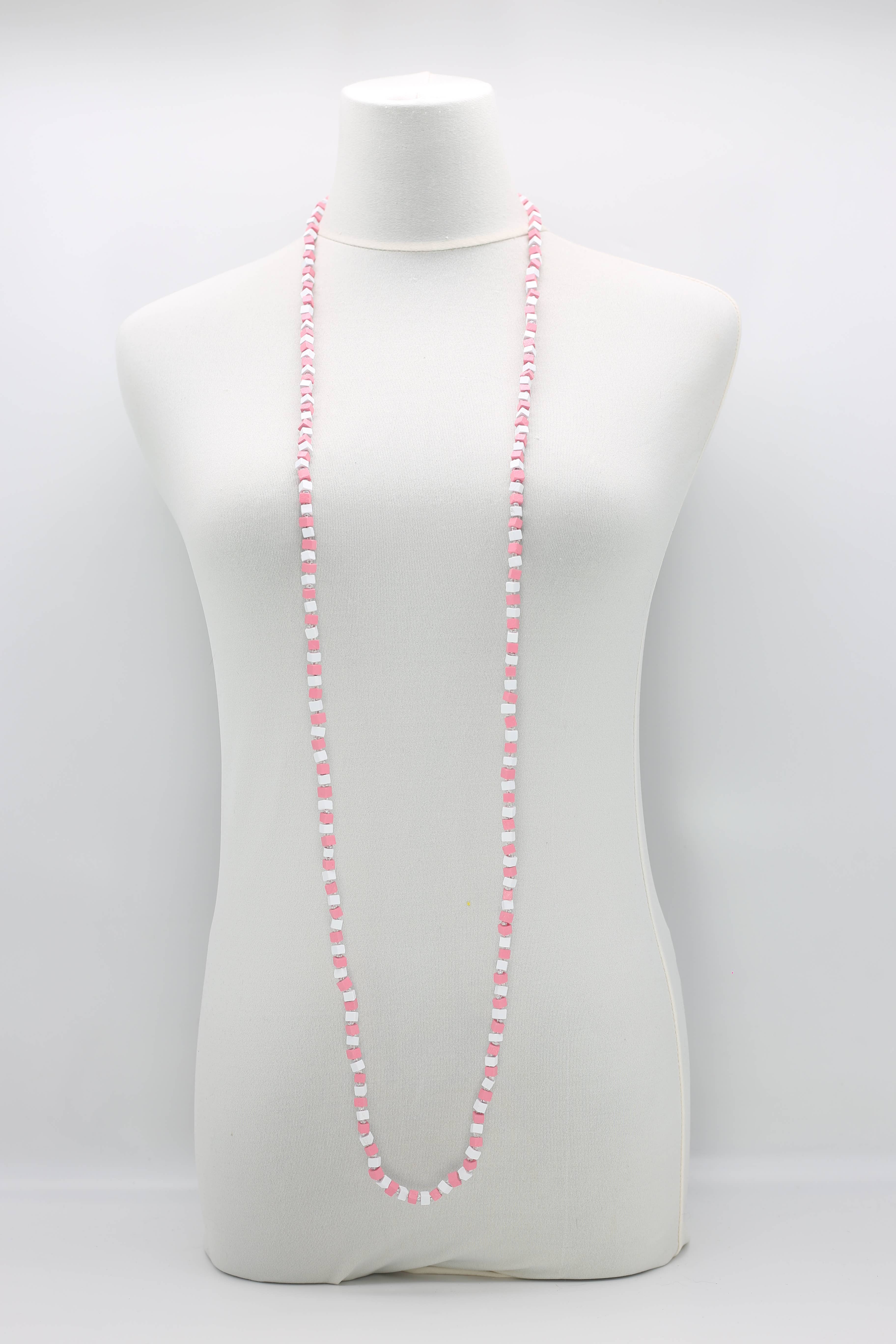 Jianhui London – Engroshandel Perlehalskæde – Den næste Pashmina halskæde Træperler - Mosaic Art99