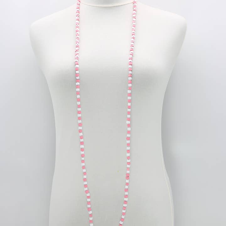 Jianhui London - Wholesale Beaded/Pearl Necklace - The Next Pashmina Necklace Wooden Beads - Mosaic Art99