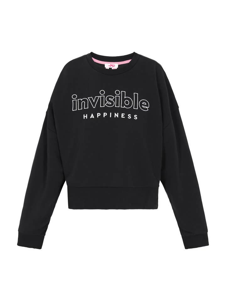 Mymo Women Cotton Oversized Crew Neck Sweatshirt (12638849) für den Großhandel von MO Streetwear