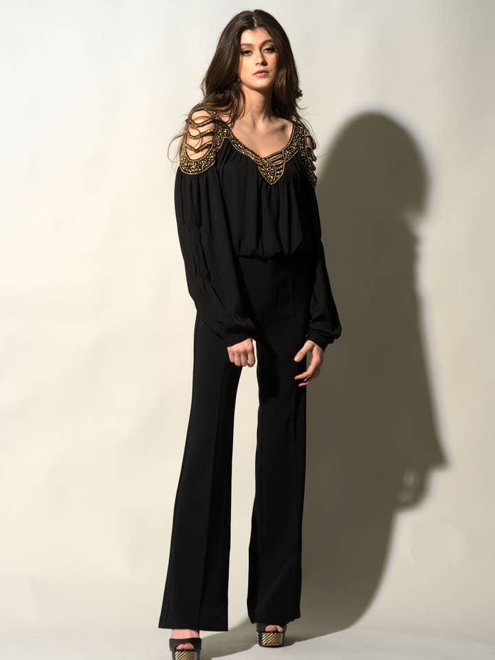 FLORA jumpsuit voor wholesale door Orna Farho