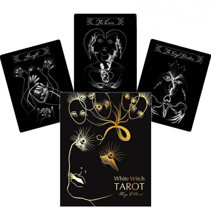 Cardshouse - Wholesale Tarot Cards - White Witch Tarot Cards Schiffer Publishing0