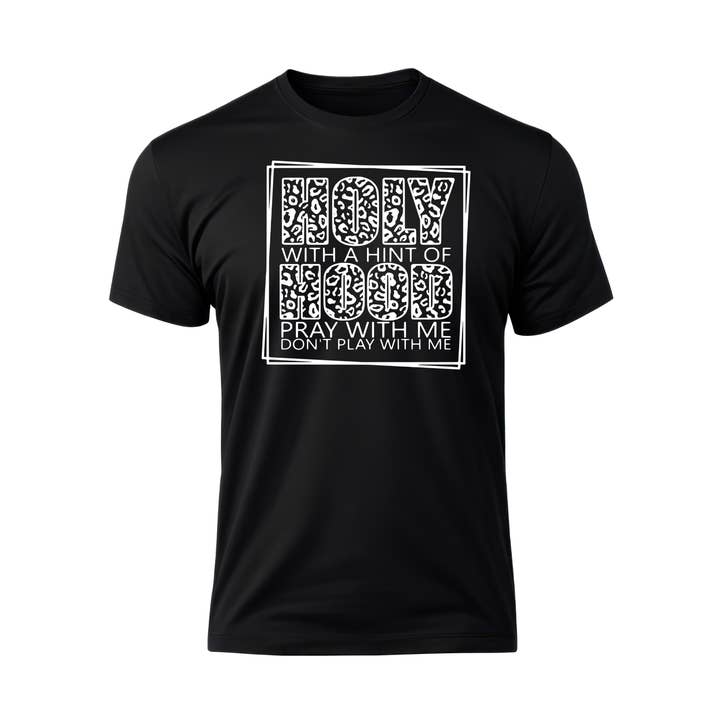 Hellig T-shirt med et strejf af hætte for engroshandel hos Svg OnDemand