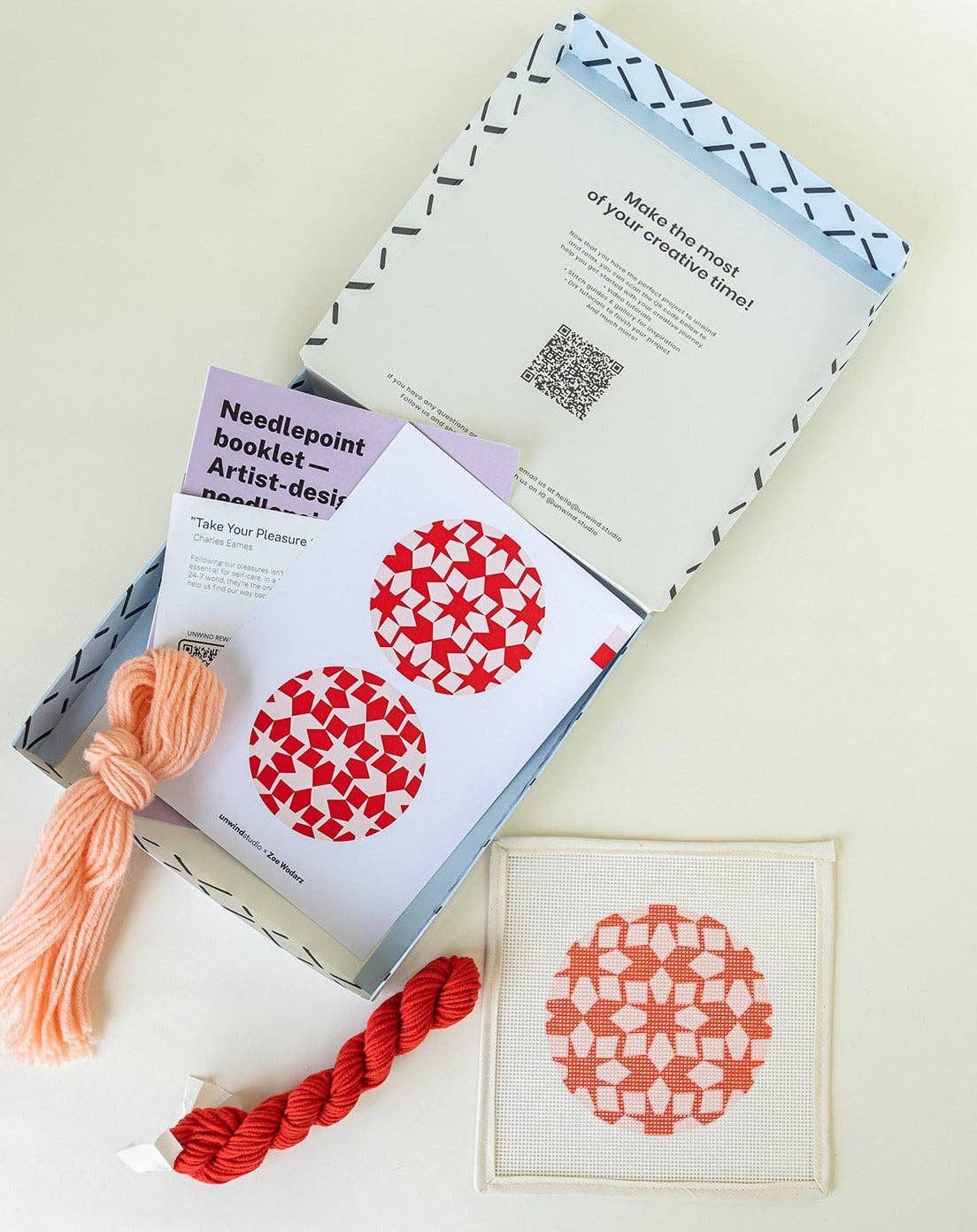 Unwind Studio - Vendita all'ingrosso Kit per lavoretti fai da te - Kit per decorazione natalizia a punto croce « Reflections »5