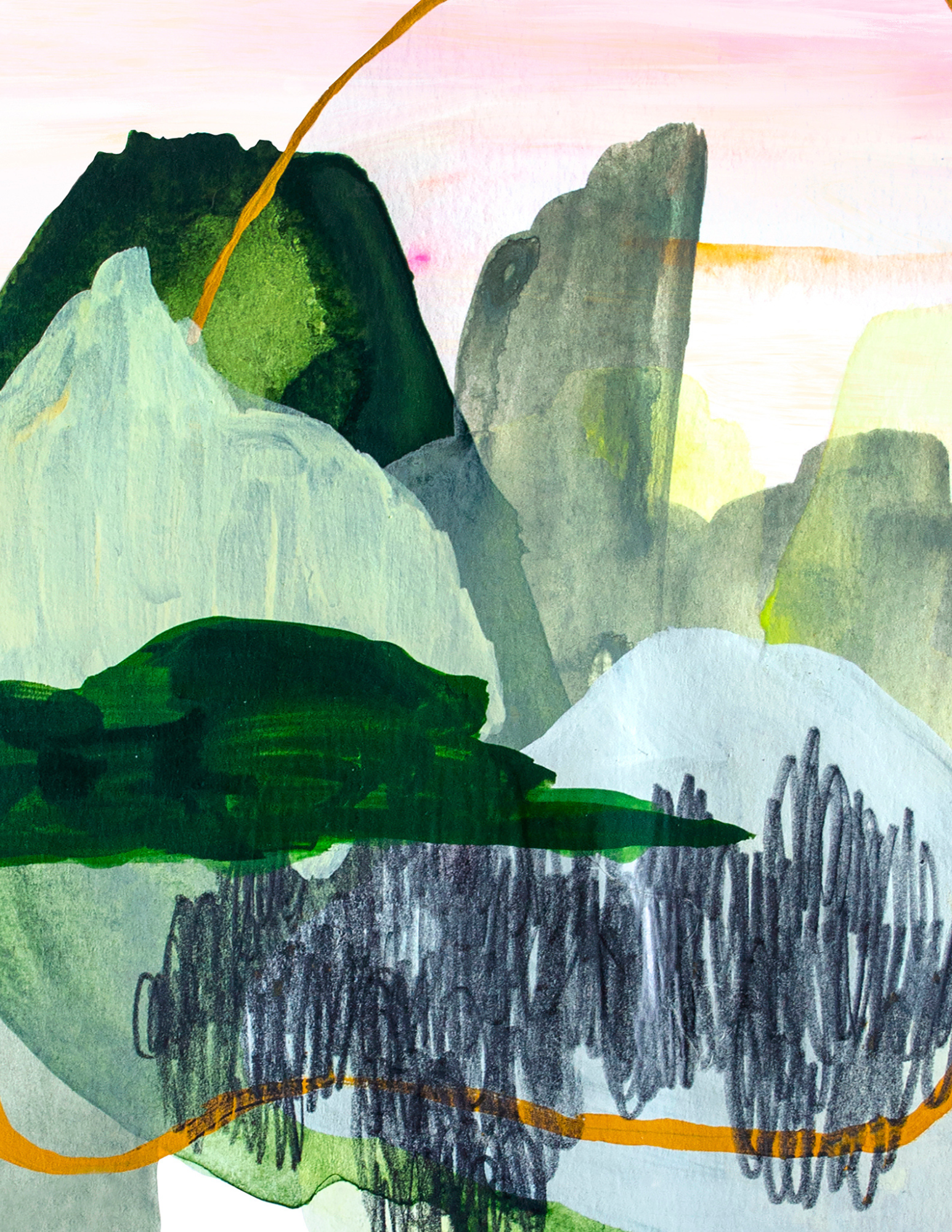 Juliann Choe - Wholesale Art Print - Yosemite Valley Art Print1