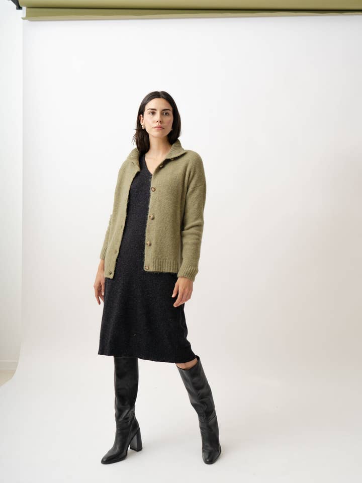POEMS BCN - Wholesale Dress - Women's - PENSIVE TRICOT DRESS