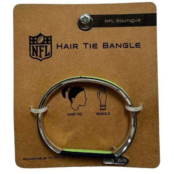 St. Louis Wholesale LLC - Wholesale Hair Tie - Seattle Seahawks - Hair Tie / Bangle Bracelet0