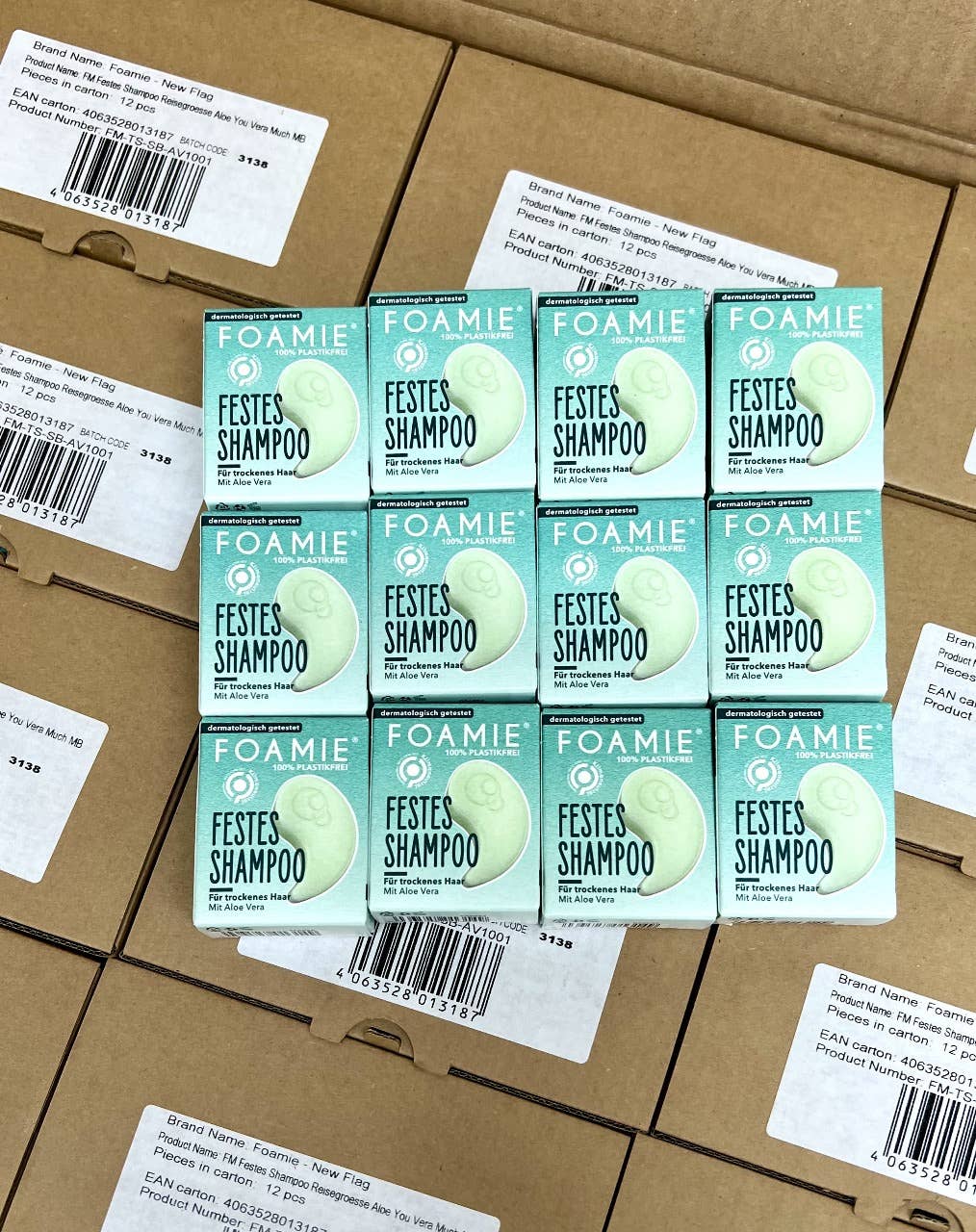 Salzmann Restwaren GmbH - Wholesale Shampoo Puck/Solid Shampoo - FOAMIE solid shampoo travel size8