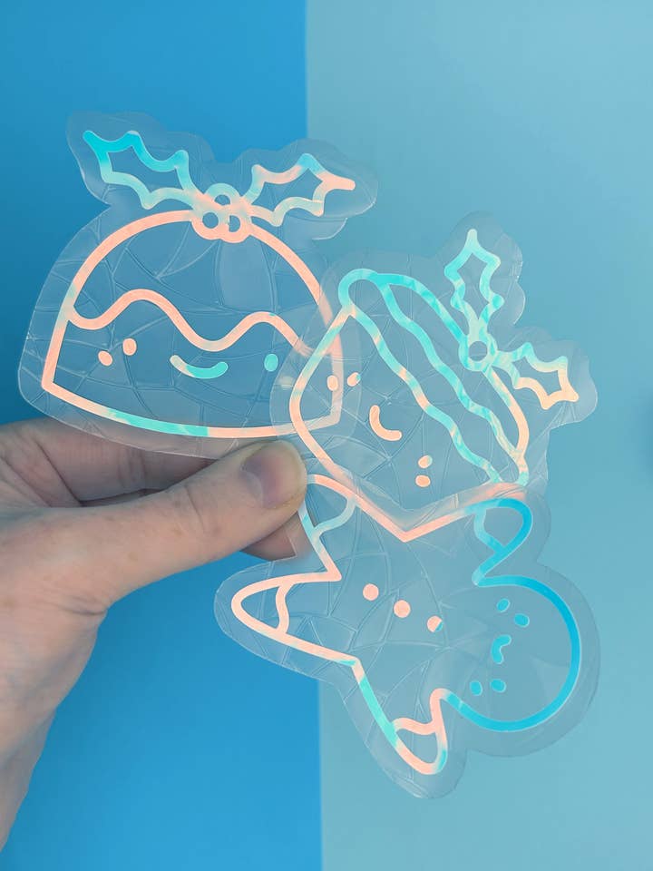 Ensemble de mini attrape-soleil de Noël pour la vente par Poppodopolis