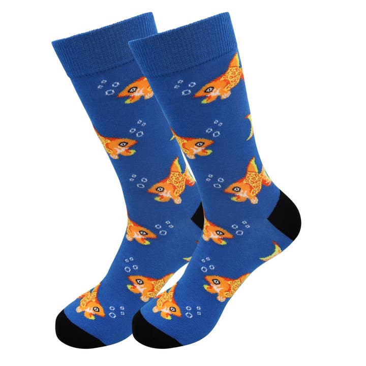 Real Sic – Engroshandel Strømper - Unisex – Animal Fun Sokker - Tiger, Flamingo, Guldfisk, Toucan Sokker