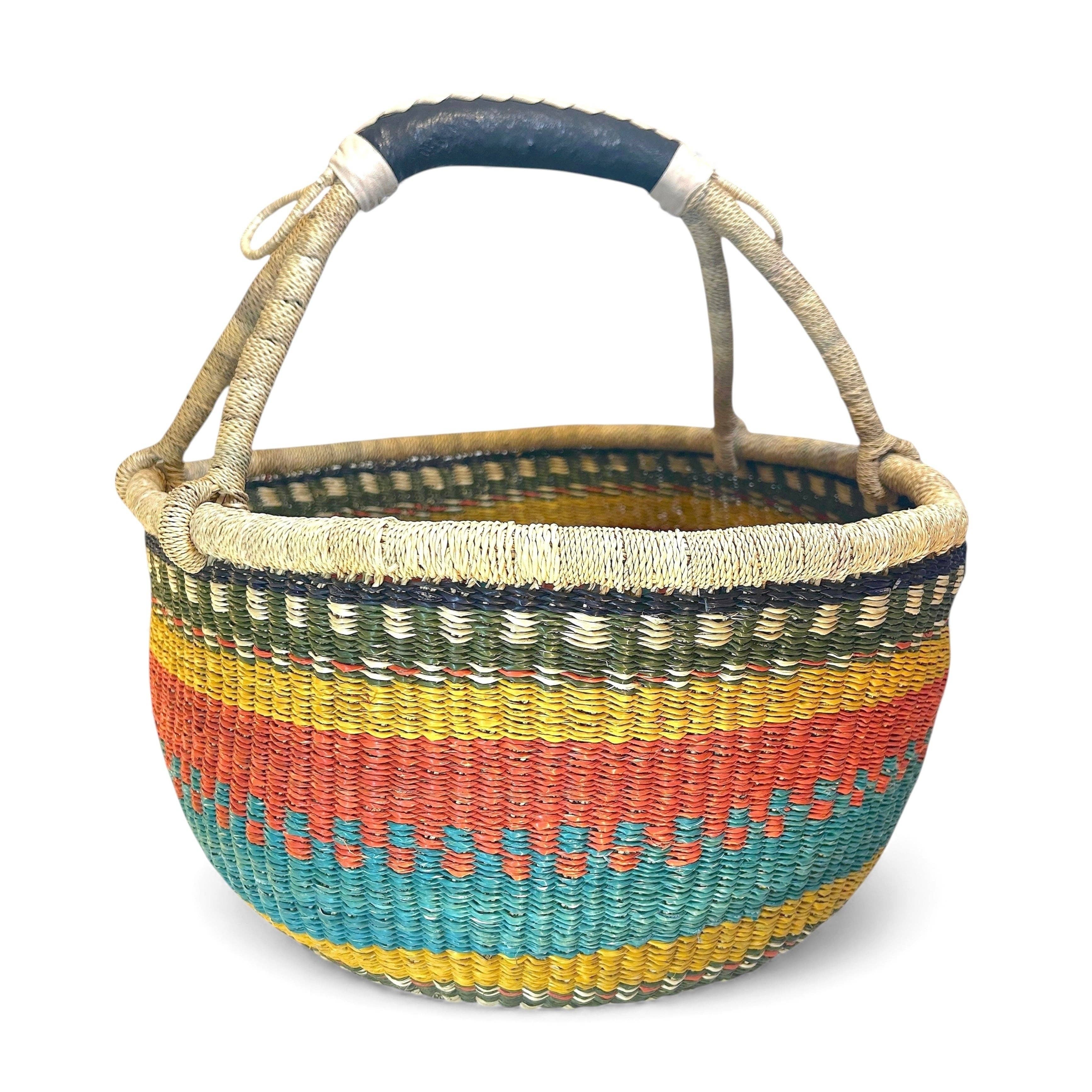 Ti-a Woven Goods - Wholesale Basket - Round Storage Basket10