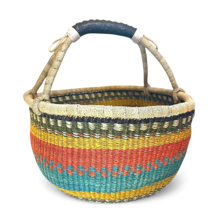 Ti-a Woven Goods - Wholesale Basket - Round Storage Basket10