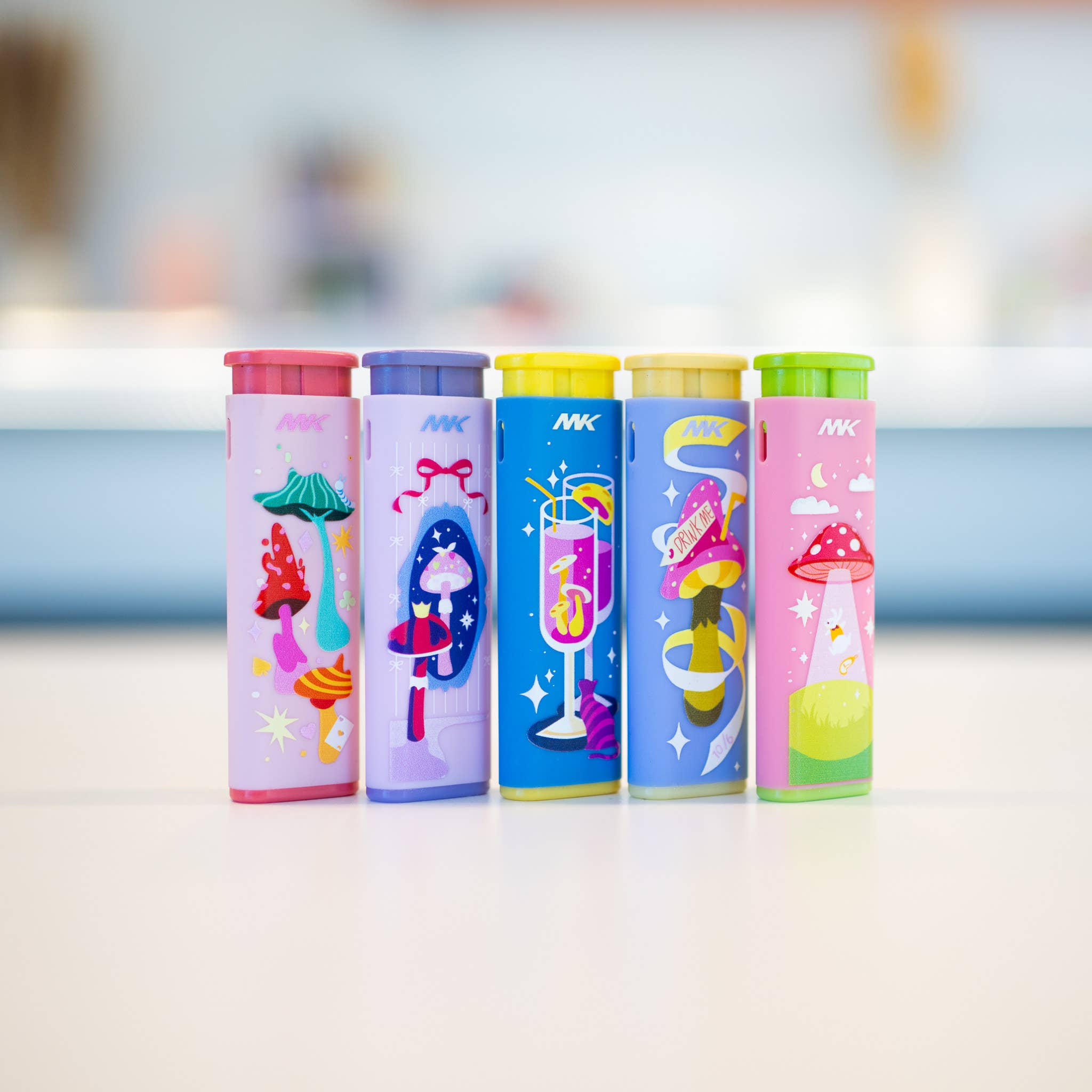 MK Lighter Company - Wholesale Lighter - MK Lighter MagicMus Series, Windproof Flame, Pocket Lighters5