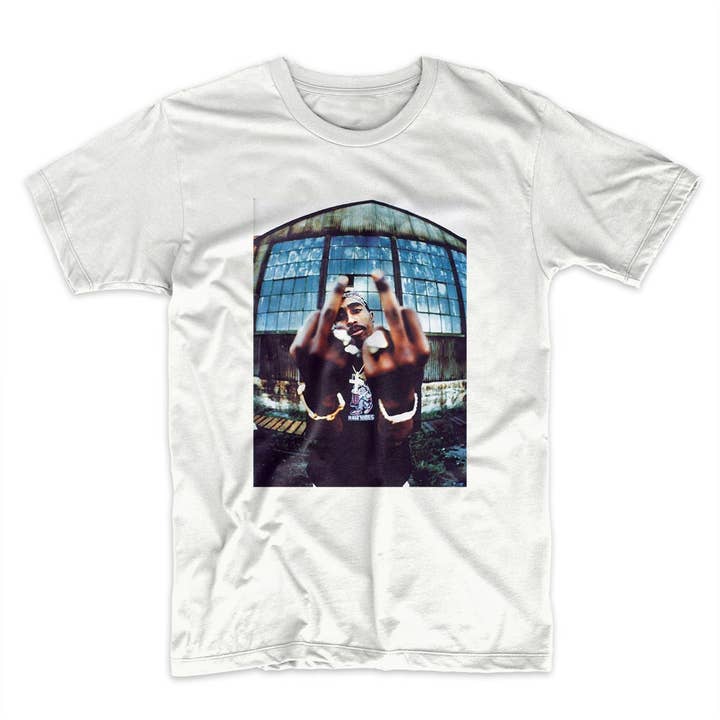 #MAISENZA - Wholesale Screen Printed T-Shirt - Unisex - Tupac T-shirt