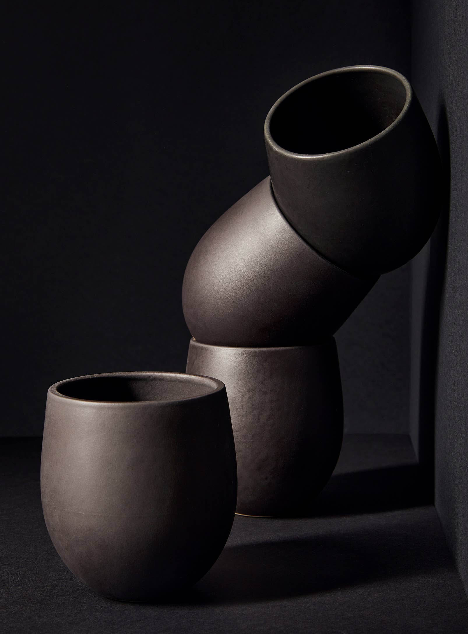 GHARYAN Stoneware & Olive Wood Tableware | Ships from USA - Wholesale Coffee/Tea Cup - Handmade Stoneware Coffee & Tea Cup | Epa 15 oz13