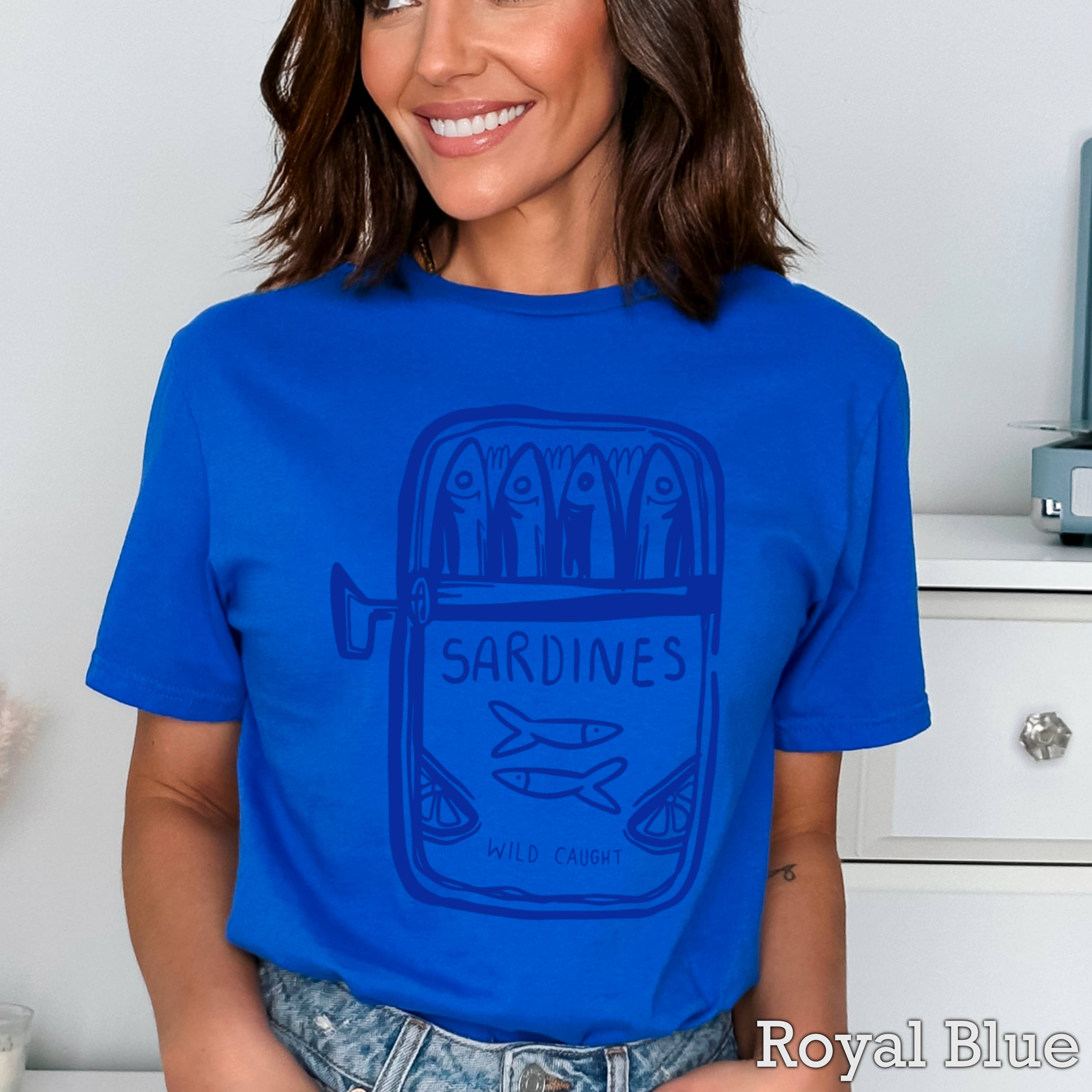 Shoppe SHC – wholesale T-shirt med logga - Dam – Sardiner Kustkvinnors Grafiska T-shirt | Gildan16