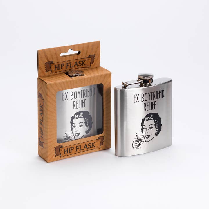 The Diabolical Gift People - Novelty Gifts, Mother's Day - Vente Flasque - Flask - Ex Boyfriend
