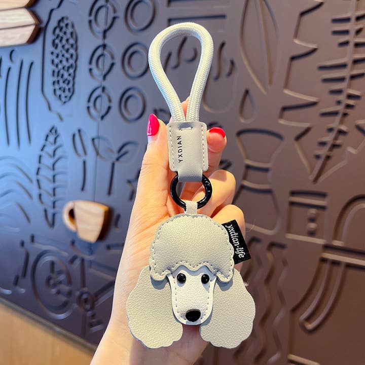 MKS America - Wholesale Keychain - Women's - Creative Leather Puppy Series Keychain Pendant3