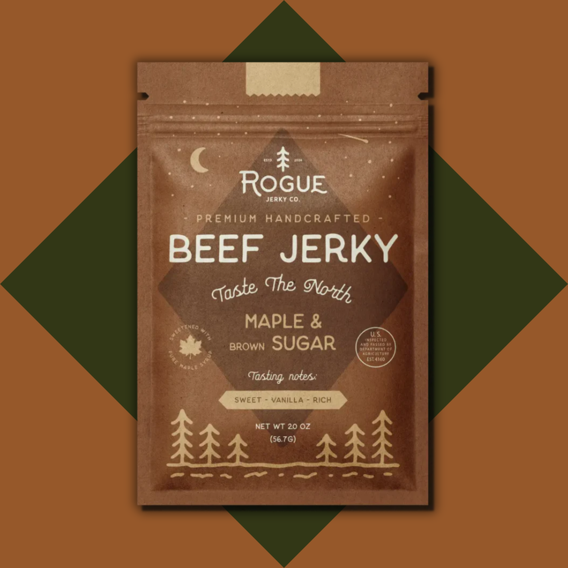 Rogue Jerky Co. - Wholesale Jerky - Maple & Brown Sugar Beef Jerky3