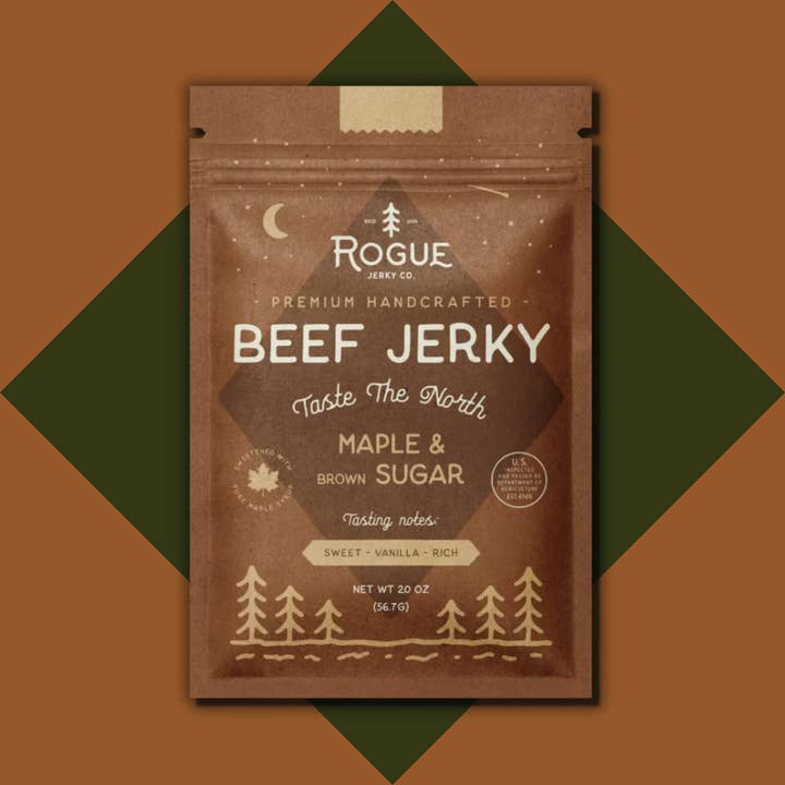 Rogue Jerky Co. - Wholesale Jerky - Maple & Brown Sugar Beef Jerky3
