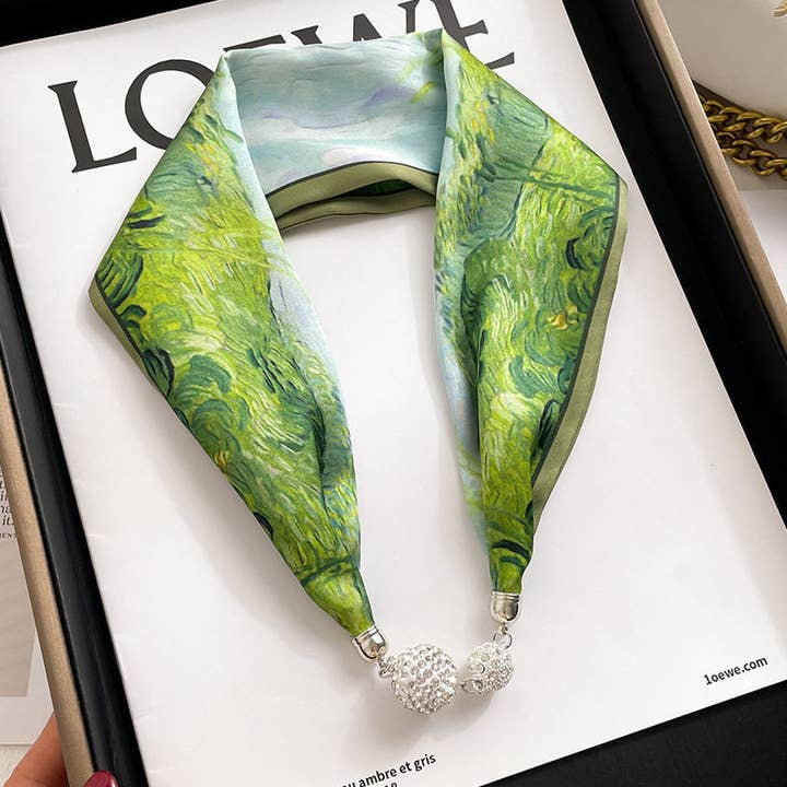 Magnetic Scarf Necklace Clasp for wholesale by Plush Looks