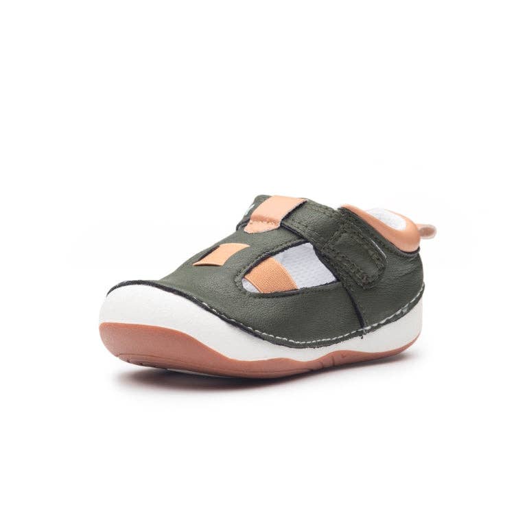 Billycart Kids - Vente Sandales – bébé - Sandales unisexes vert forêt et beige pour bébés et tout-petits4