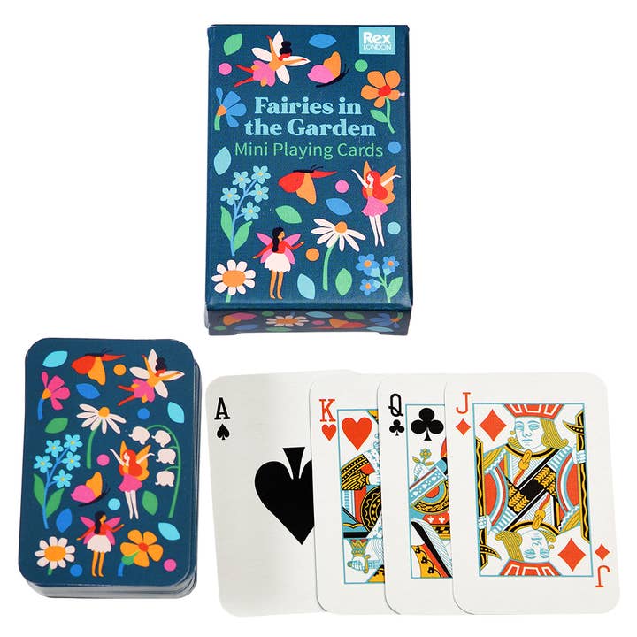 Rex B2B - Europe - Wholesale Playing Cards - Mini playing cards - Fairies in the Garden