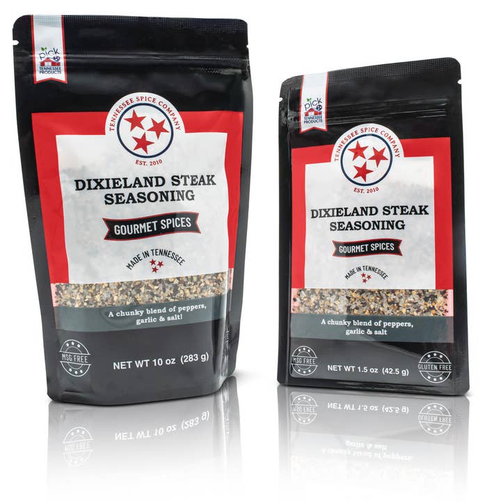 Lagniappe Spice & Tennessee Spice Company - Wholesale Dried Spice Mix - Dixieland Steak Seasoning - TN Spice (10 oz)