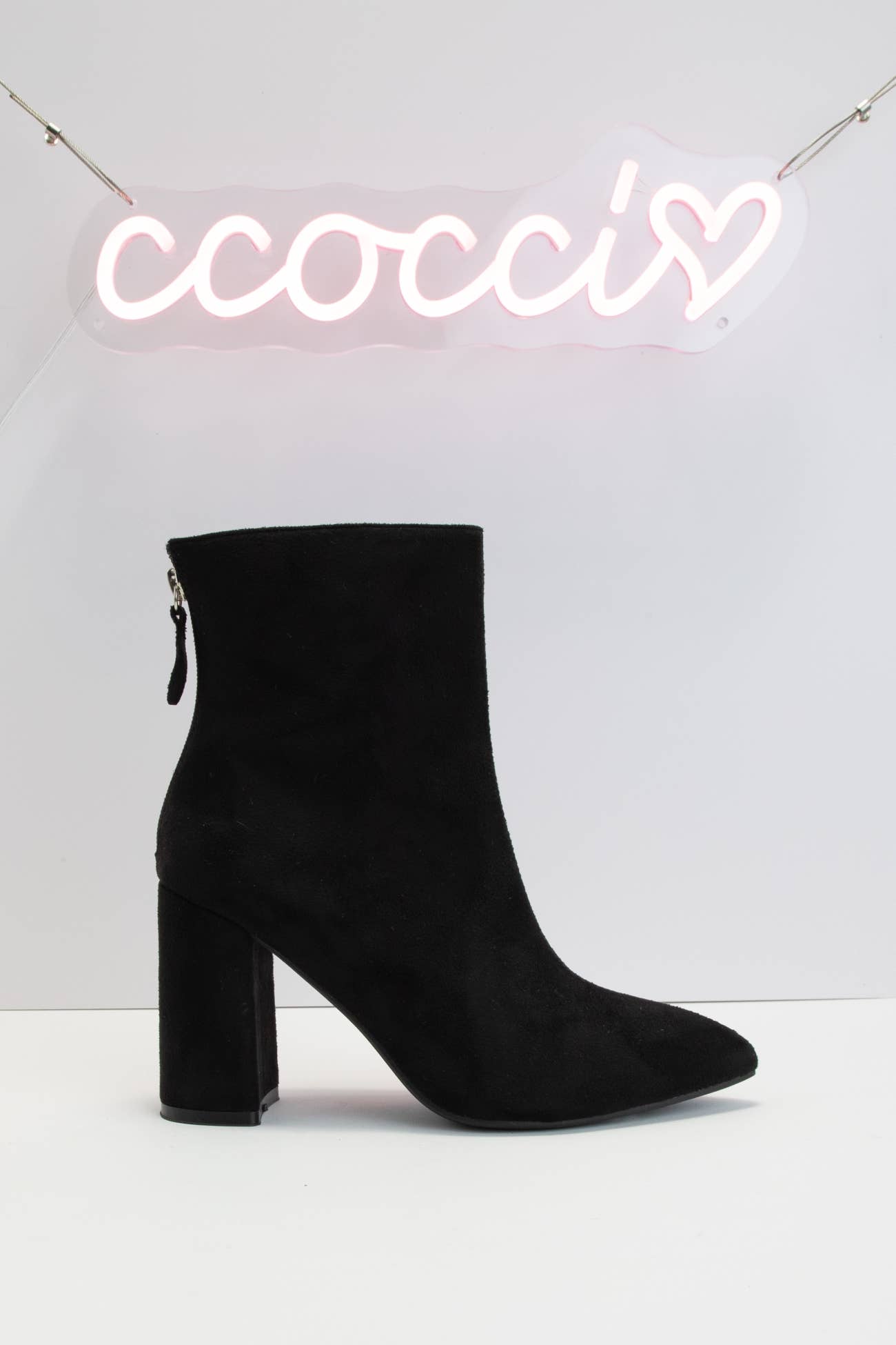 CCOCCI – Botins - Mulher por atacado – Bota de cano longo com salto bloco e design elegante NYRA-021