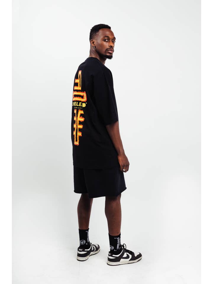 UNRELEASED - Wholesale T-Shirt (Graphic) - Men's - T-Shirt UNRELEASED S23 "002" BLACK