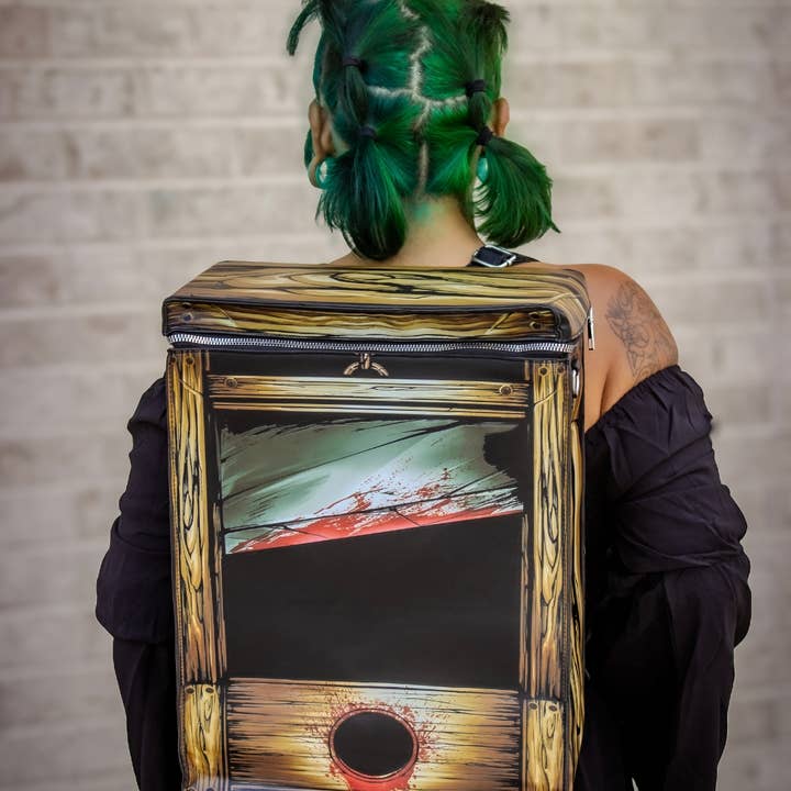 Wild Wolf Halloween - Wholesale Purse/Bag Accessory - Unisex - Guillotine crossbody purse / backpack 2 in 12