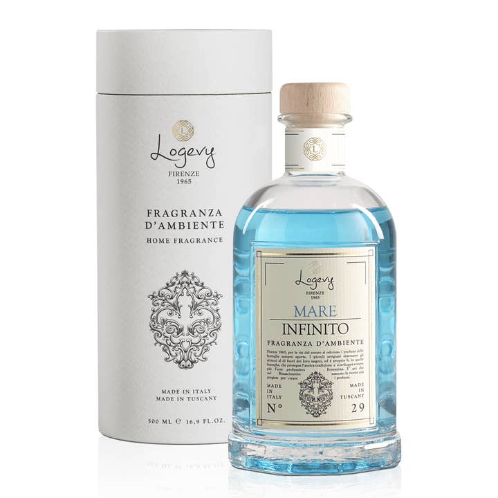 Logevy Firenze 1965 - US - Wholesale Reed Diffuser - Home Fragrances Mare Infinito 500ml + Sticks