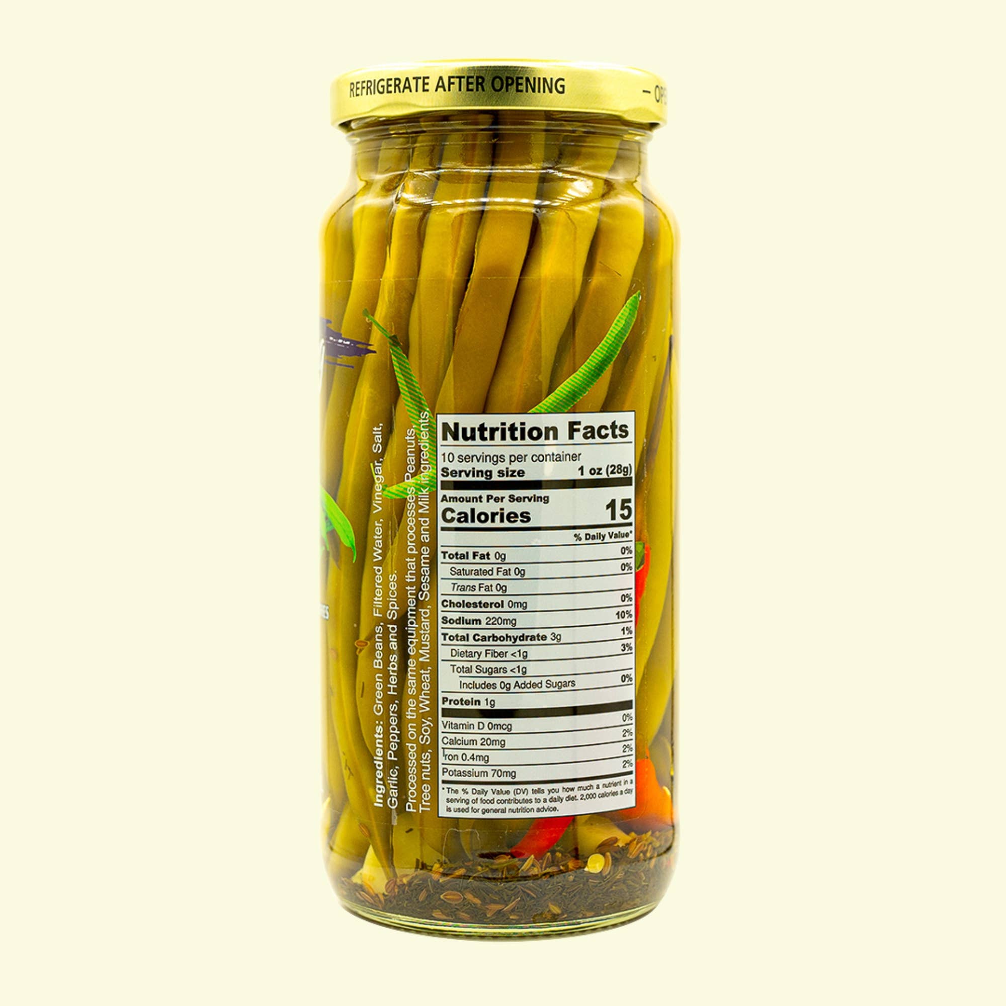 Ayurveg | NudeVeg Pickles - Wholesale Pickled Vegetables - Pickled Green Beans | Spicy Dill | Artisanal Pickles3