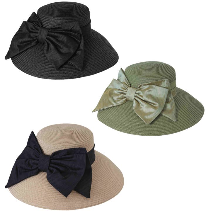 Silk Bow Lampshade for wholesale by Toucan Hat Company/ Carole Amper