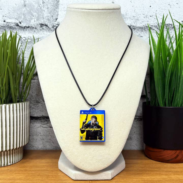 BitsyLabs - Wholesale Pendant/Charm Necklace - PS4 Game Case Necklace2