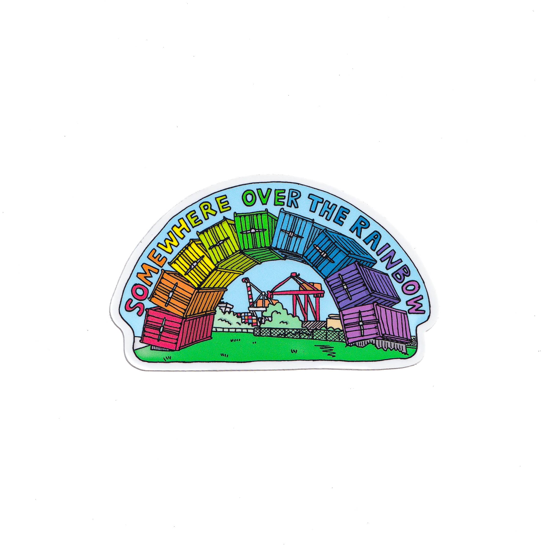 Neighbourhood Press - Wholesale Sticker - Containbow Sticker