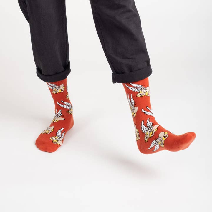Asterix socks for wholesale on Faire4