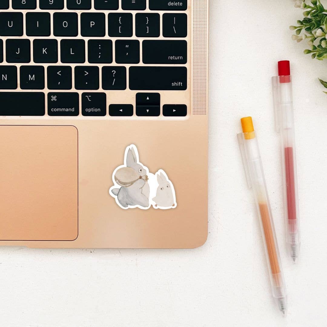 Seenee Scribbles – wholesale Sticker – Mini Totoros Sticker | Dishwasher Safe2
