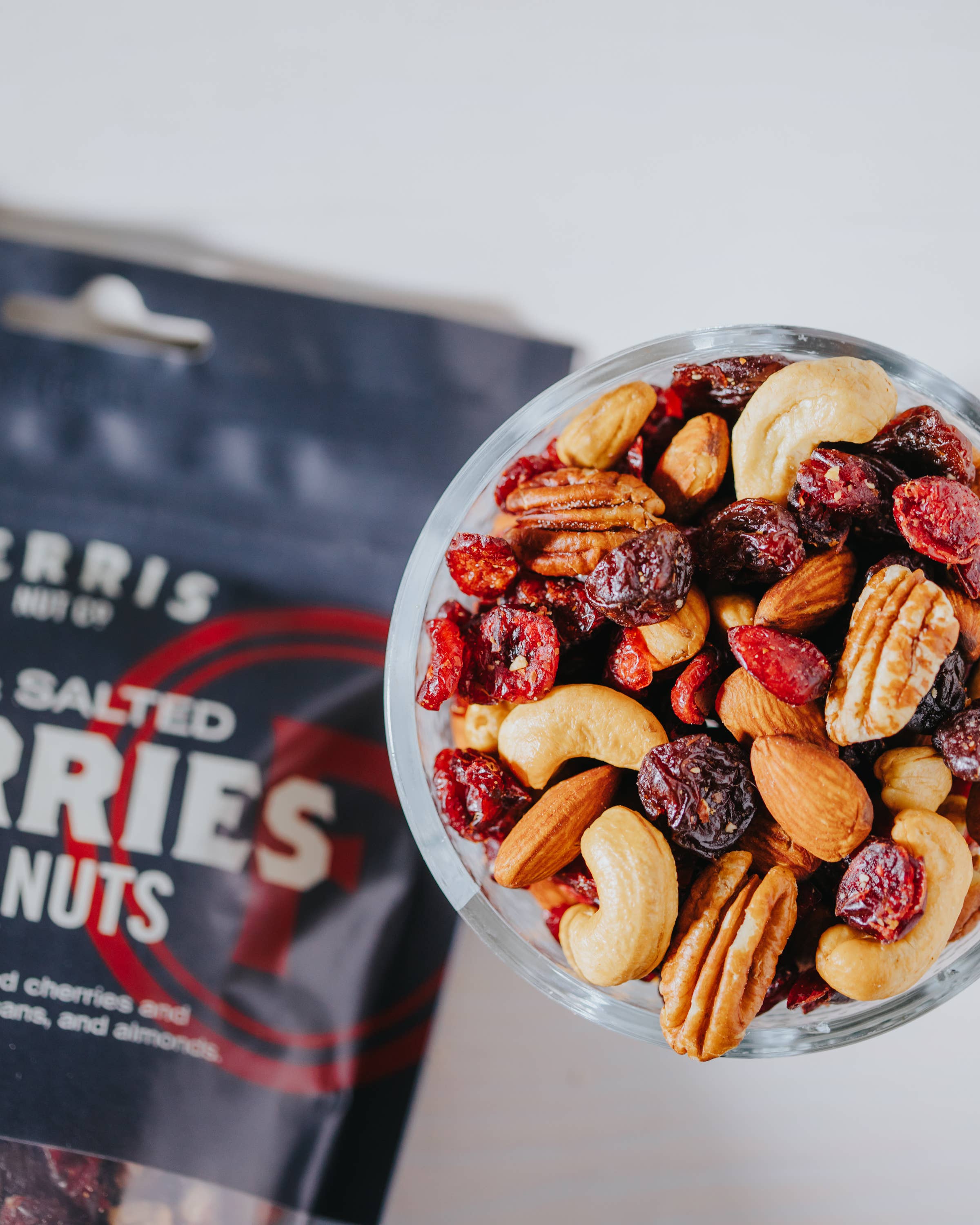 Ferris Coffee & Nut Co. - Wholesale Trail Mix - Cherries, Berries & Nuts (Roasted Salted) 4.5 oz.4