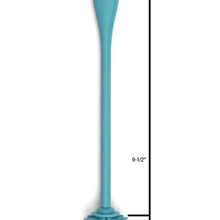 RSVP International - Wholesale Cleaning Brush - Silicone Bottle Brush - Turquoise3