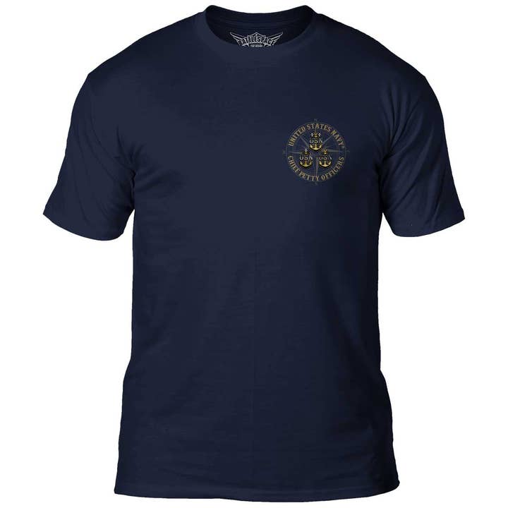 US Navy Chiefs 'Goat Locker' 7.62 Design Battlespace Men's T for wholesale on Faire