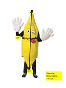 Rasta Imposta - Wholesale Costume - Unisex - Giant Banana Mascot Costume with Gloves1